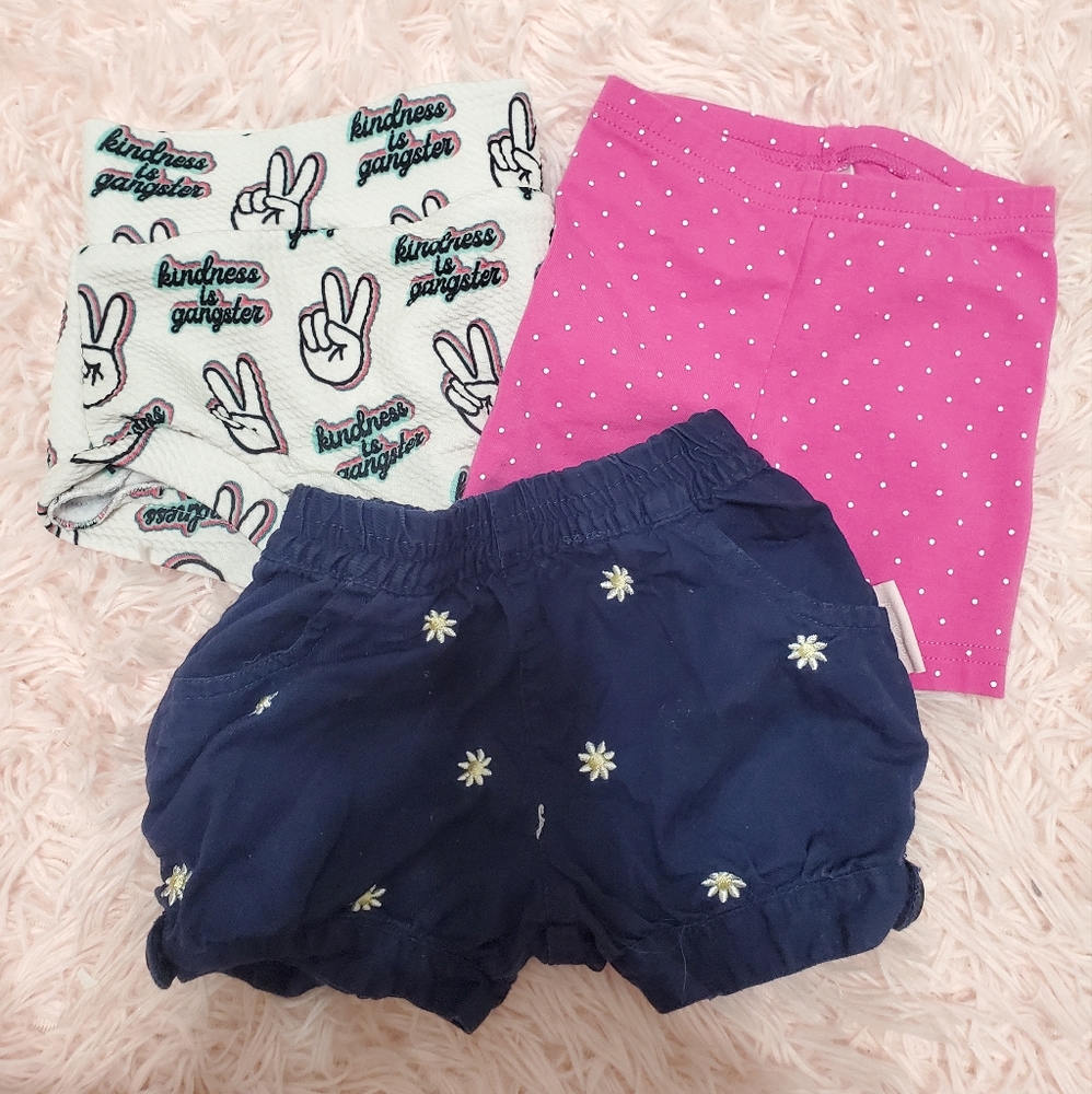 IZOD, Child of Mine and Boutique Baby Girl Shorts